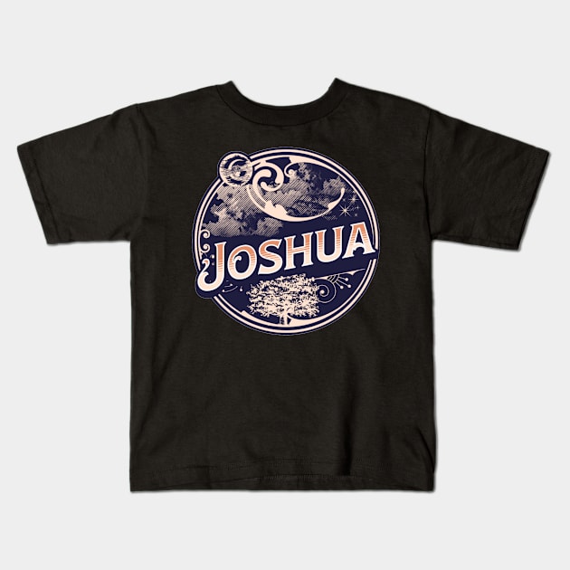 Joshua Name Tshirt Kids T-Shirt by Renata's